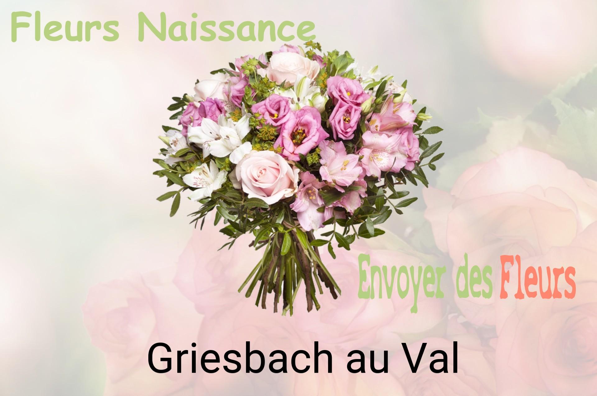 Bouquet de fleurs de naissance livré à Griesbach-au-Val